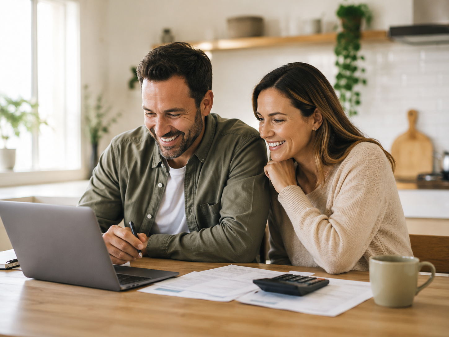 a couple see their payment lower